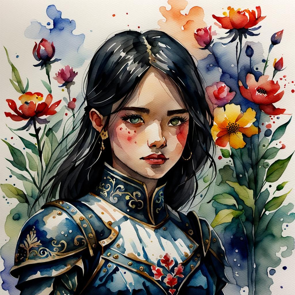 Simple Watercolor Painting