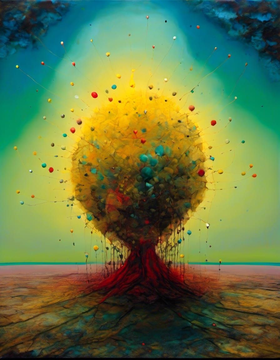 Blob sun dreamscape.