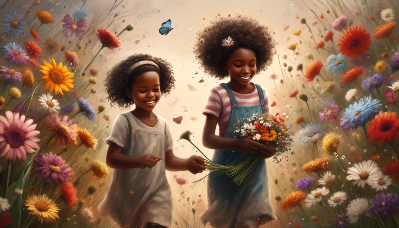 Girl Gives Flowers to Boy: Heartwarming Scene