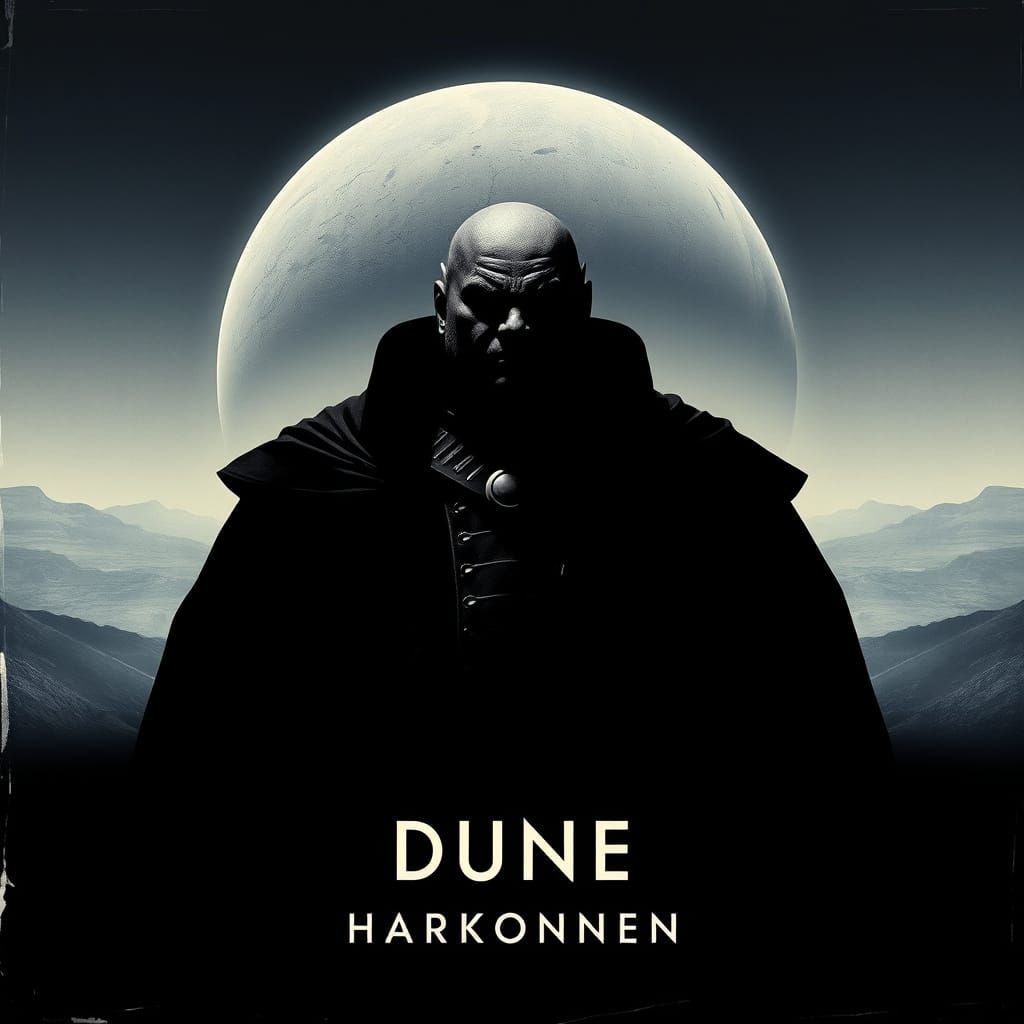 Dune's Evil Baron in Muted Splendor