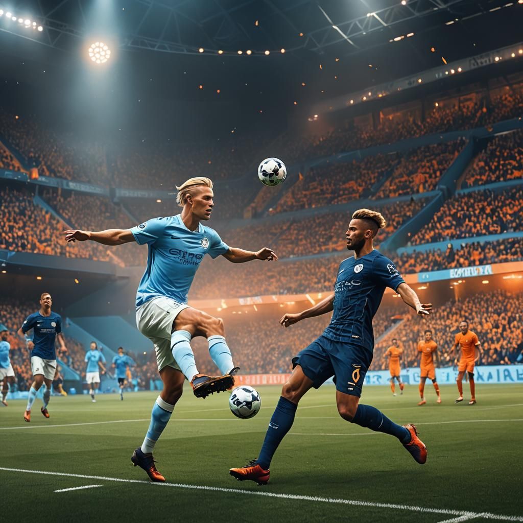 Erling Haaland Scores in Mystical Stadium