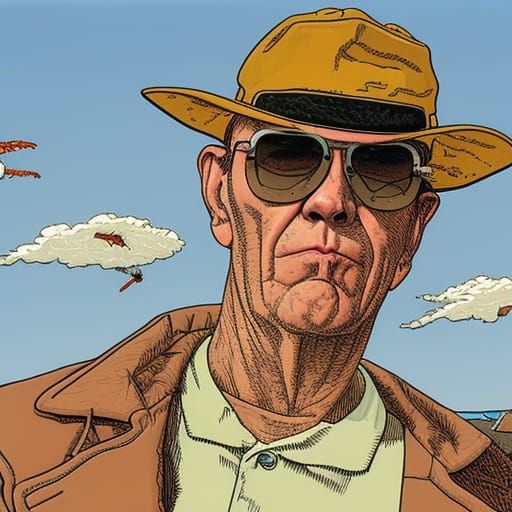 Geof Darrow Style Portrait