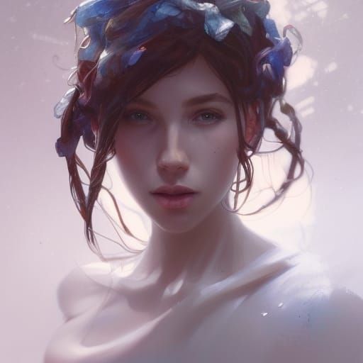 Forbidden Love Portrait in Hyperdetailed Style