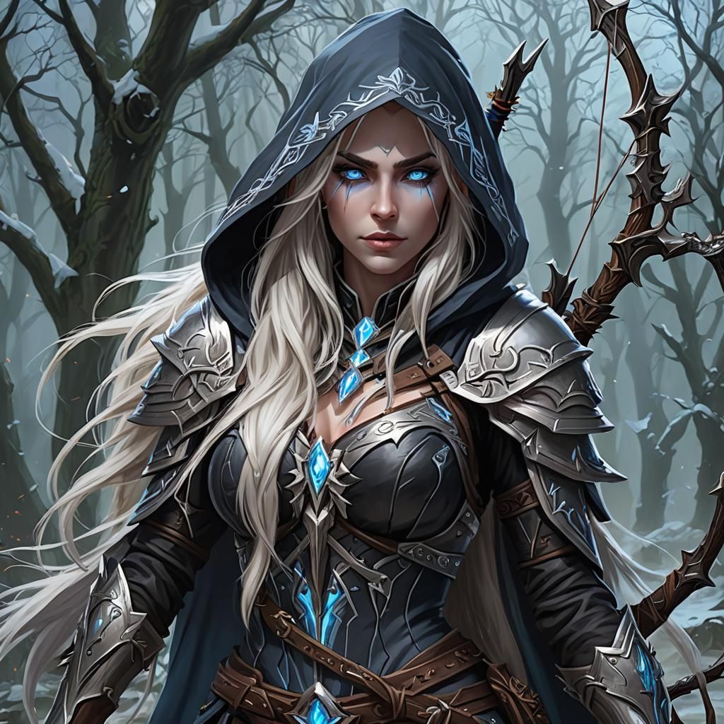 Sylvanas Windrunner Digital Painting