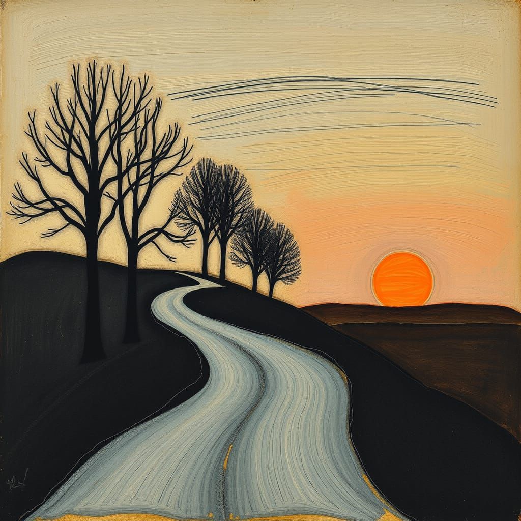 A long and winding road