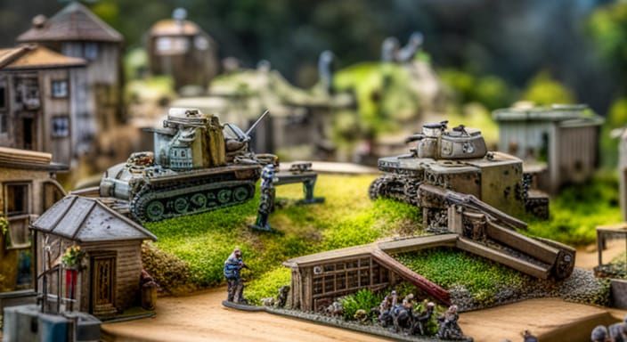 Model ww2 battlefield