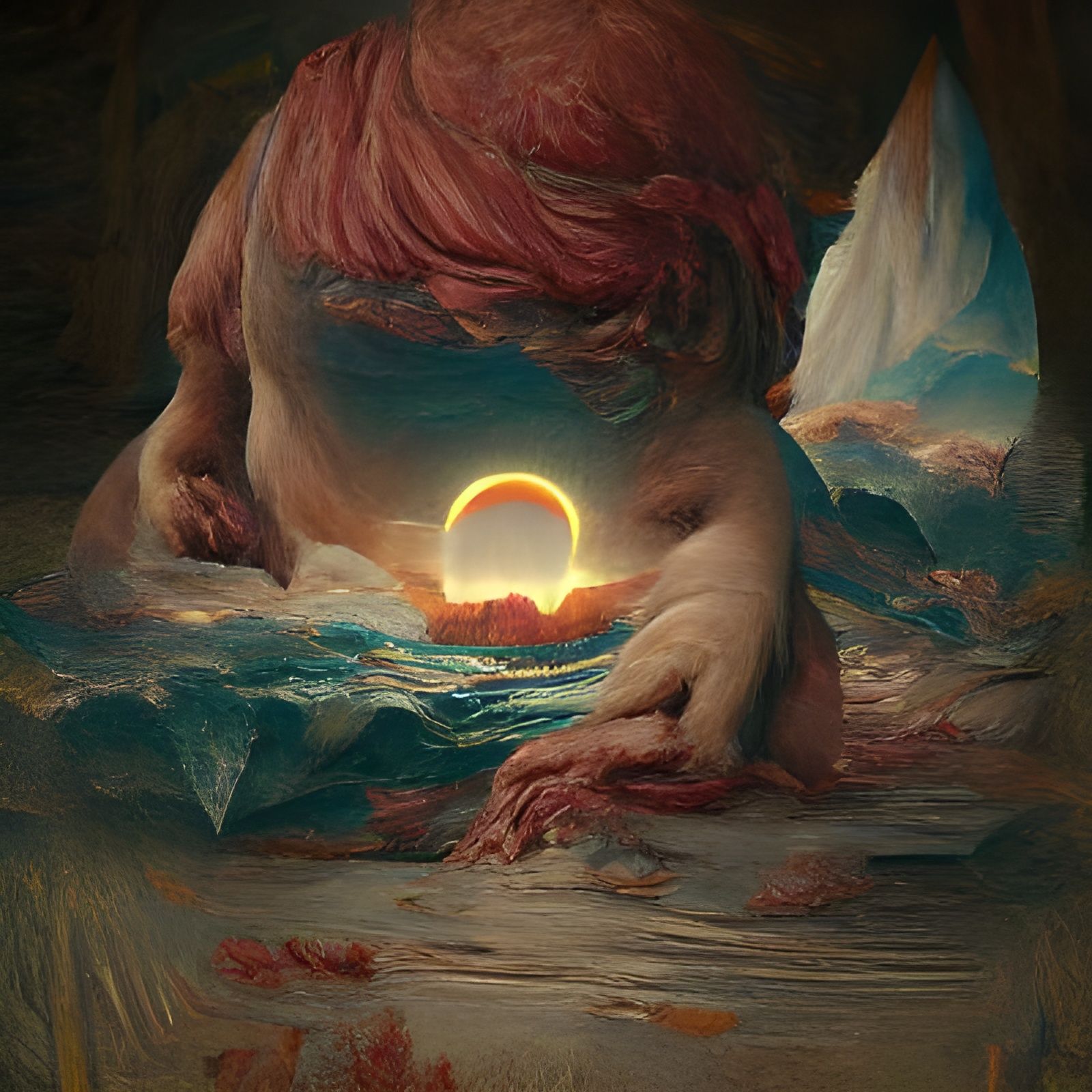 Soulful Landscape Inspired by Church and Doré