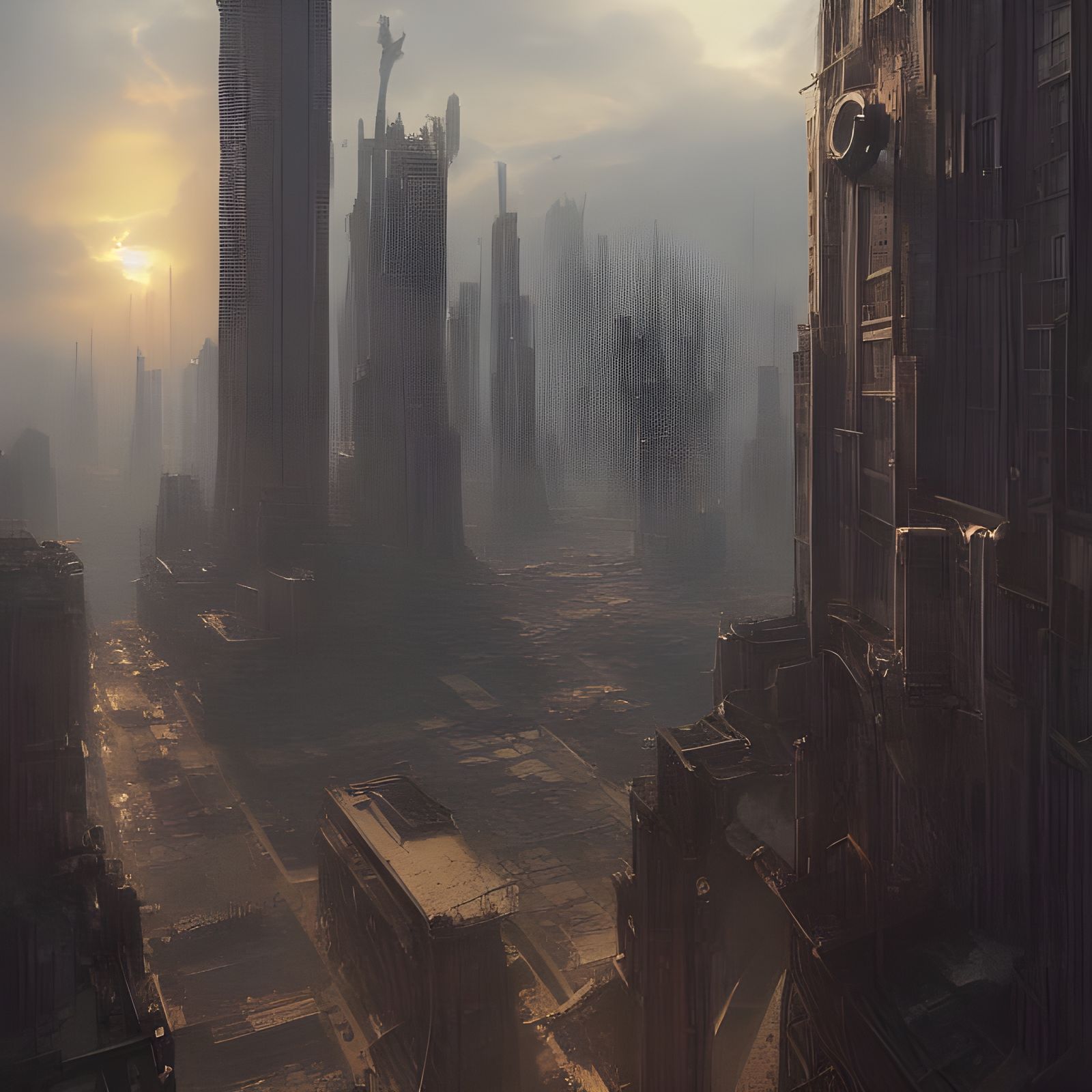 Dieselpunk City IV