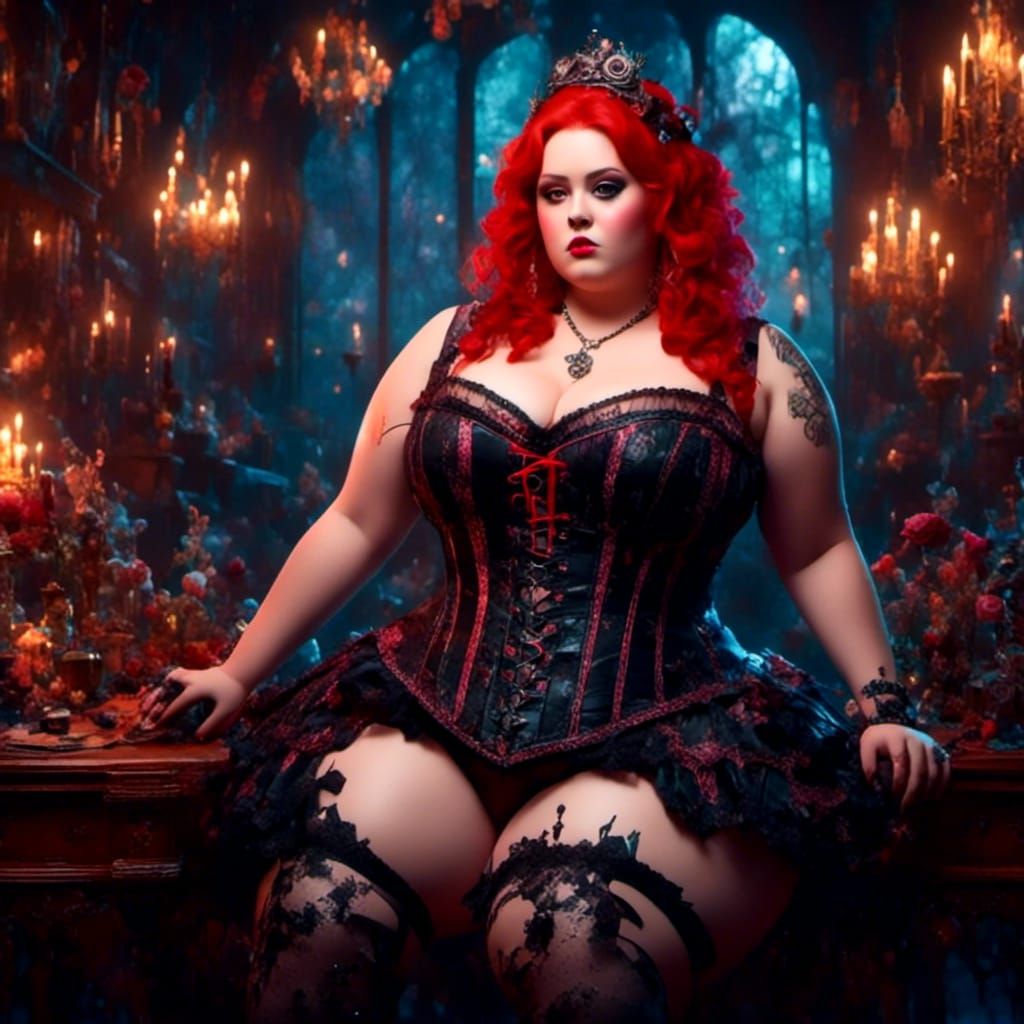 curvy bbw gothic