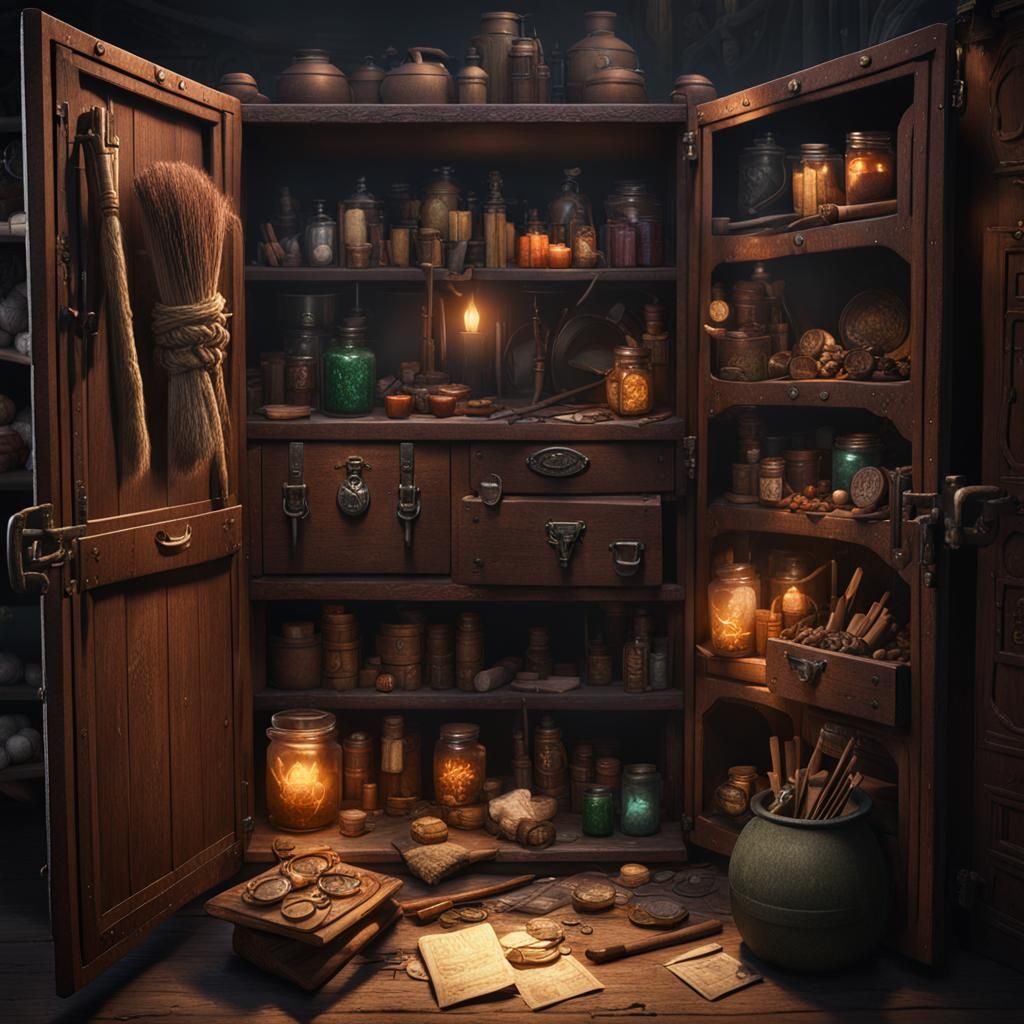 Wizard's Locker: Magical Artifacts and Spell Ingredients