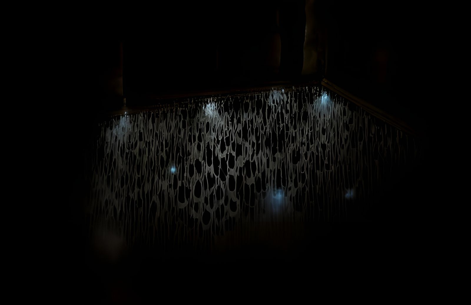 Alhambra: Pools of Light Through Lattice Wall