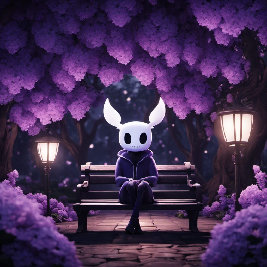 Hollow Knight at Midnight: 3D Cinematic Game Art