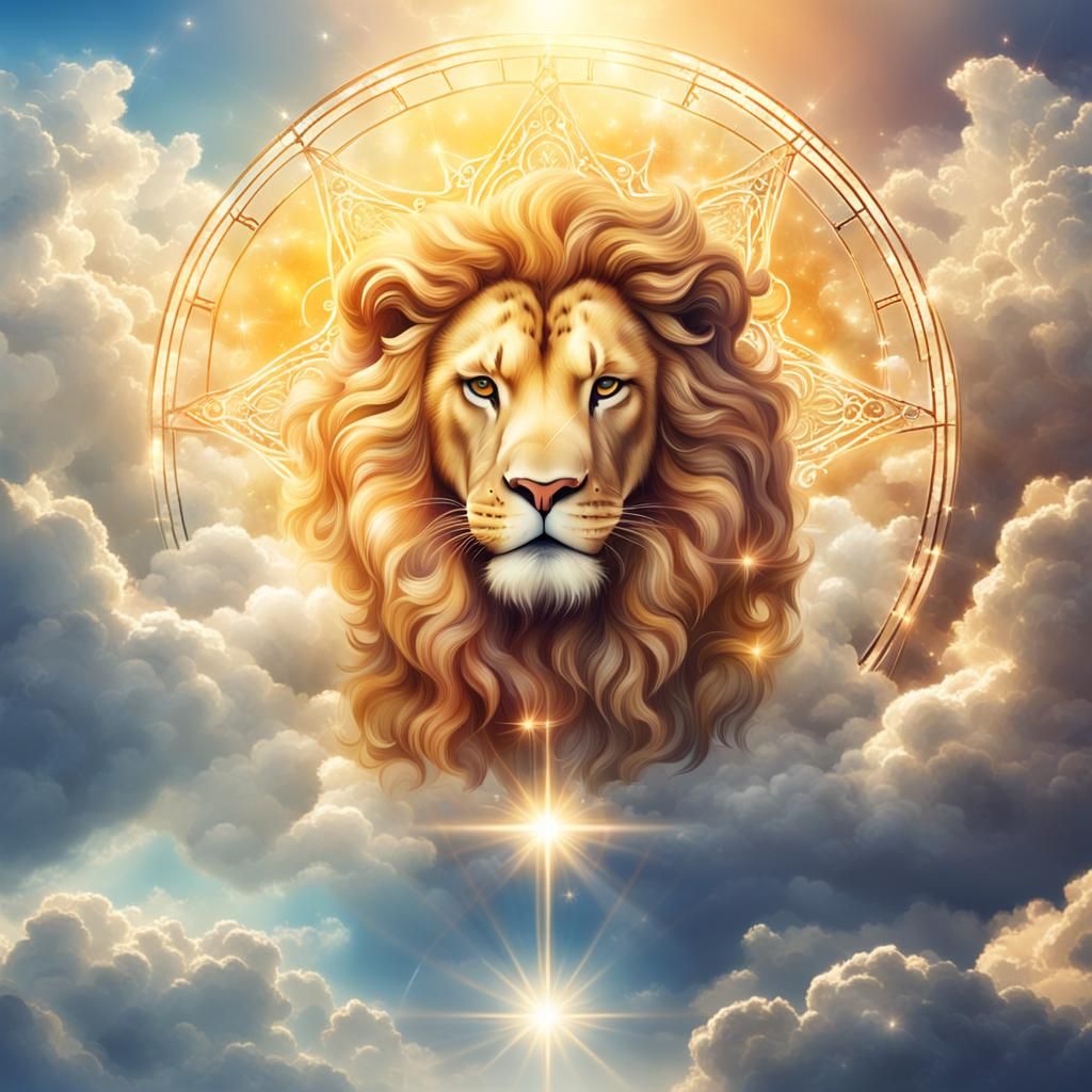 Leo Zodiac Sign in Divine Heavenly Light