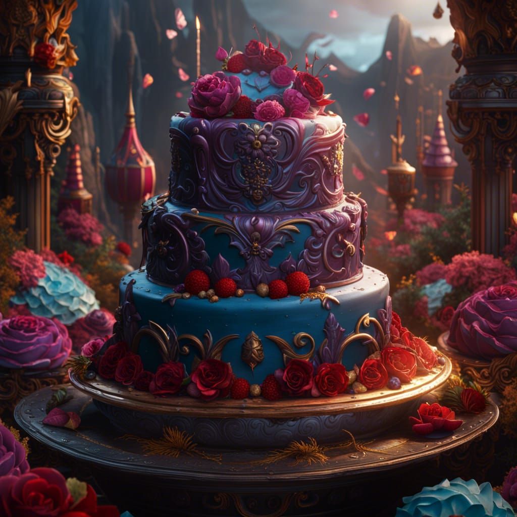 Ace of Cakes: Detailed Fantasy Concept Art