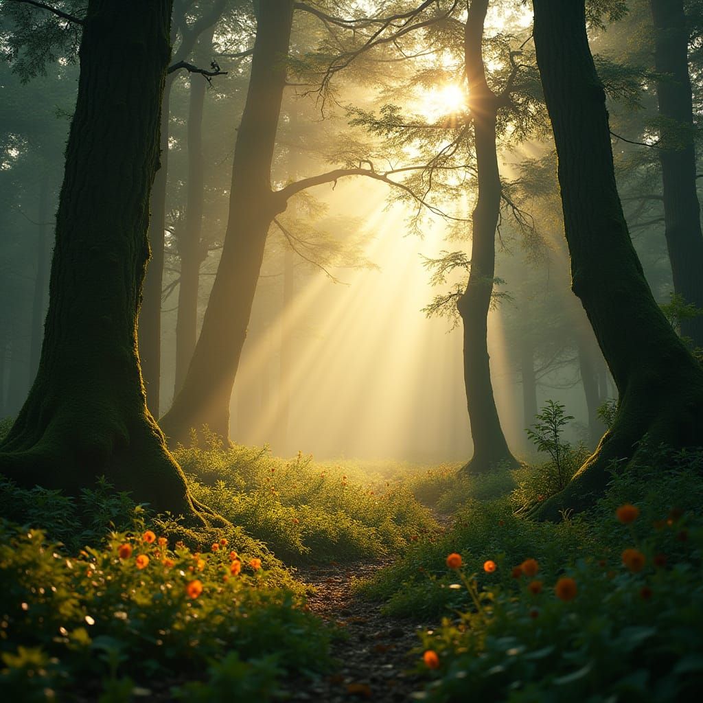 Nature’s Cathedral at Dawn