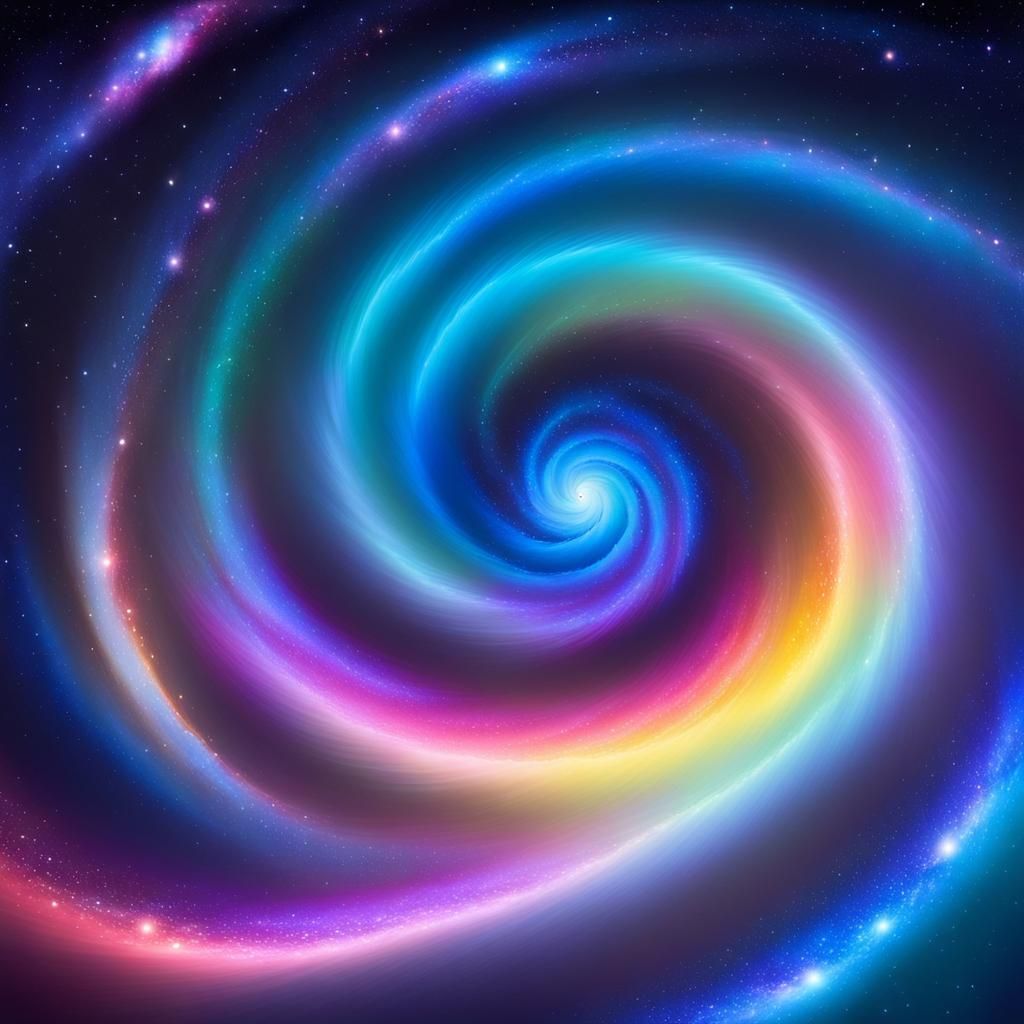 Minimalist Galaxy Arrays in Spectrum of Color