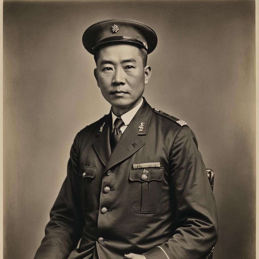 1920s Chinese Official Portrait