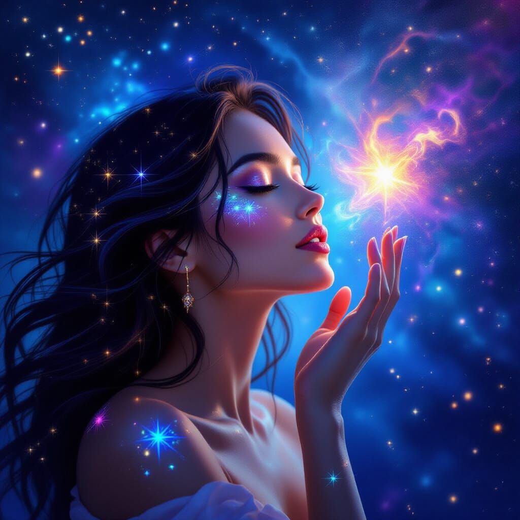 "She turned her scars into stars." 🌌