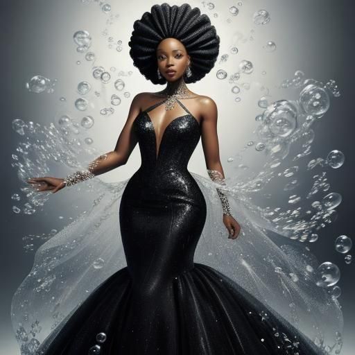 Bubble Gown: A Haute Couture Masterpiece