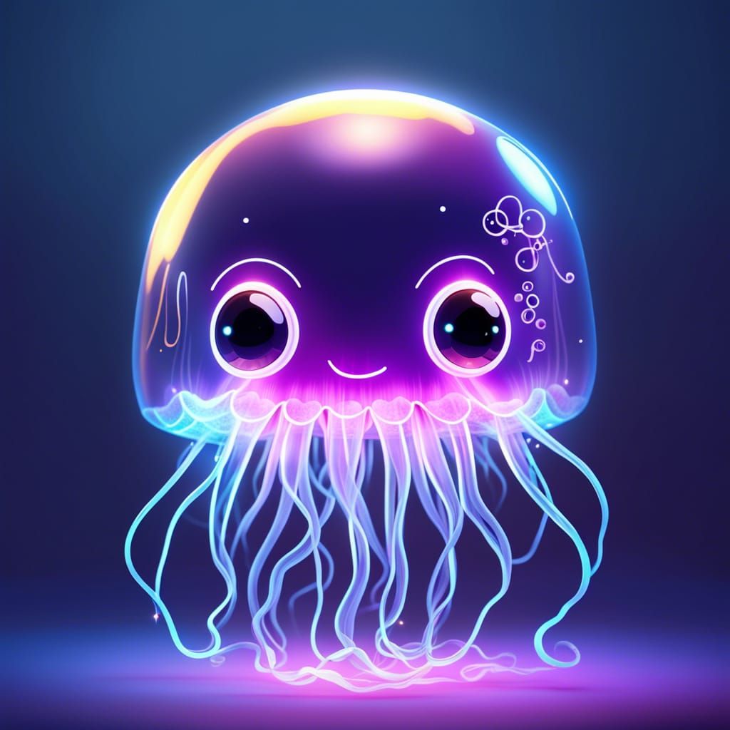 Cute jellyfish