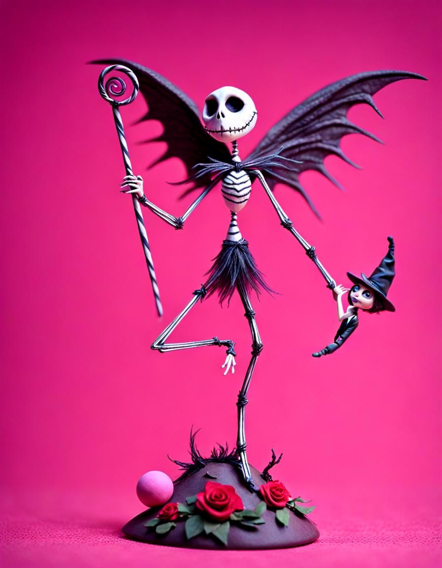Nightmare Before Christmas Cupid in Stop Motion