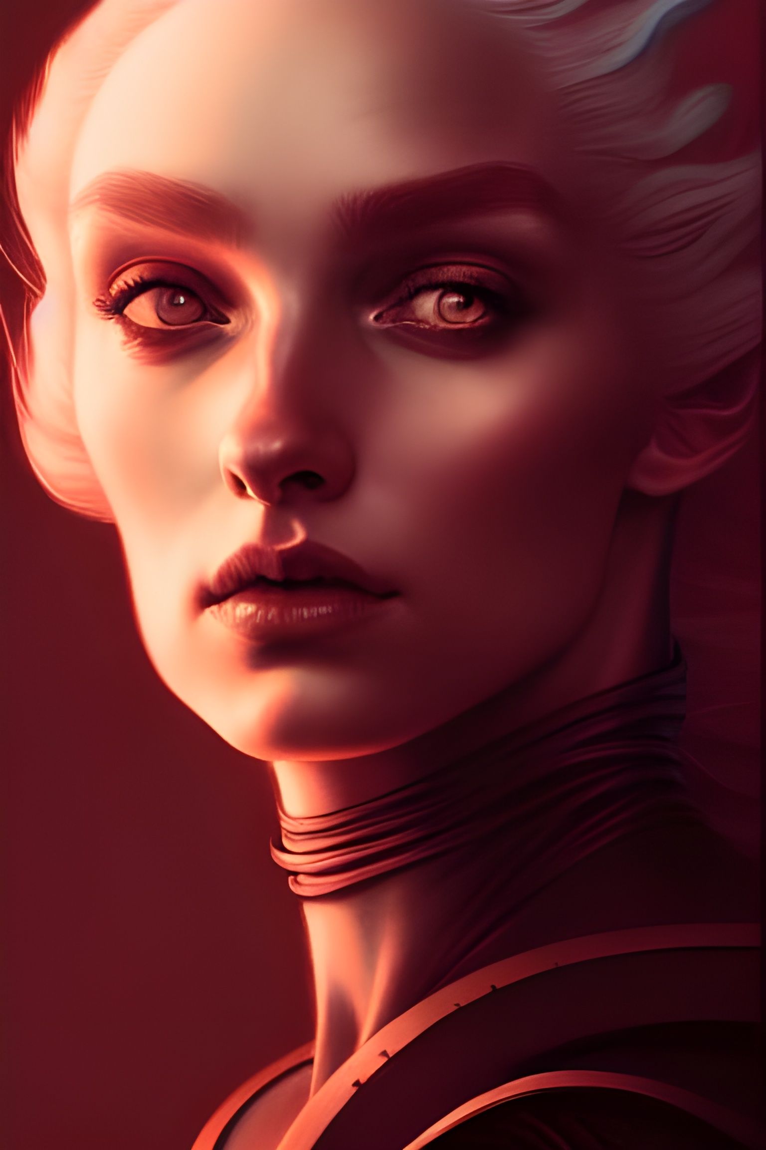 Hyperdetailed Targaryen Portrait in Aetherpunk Style