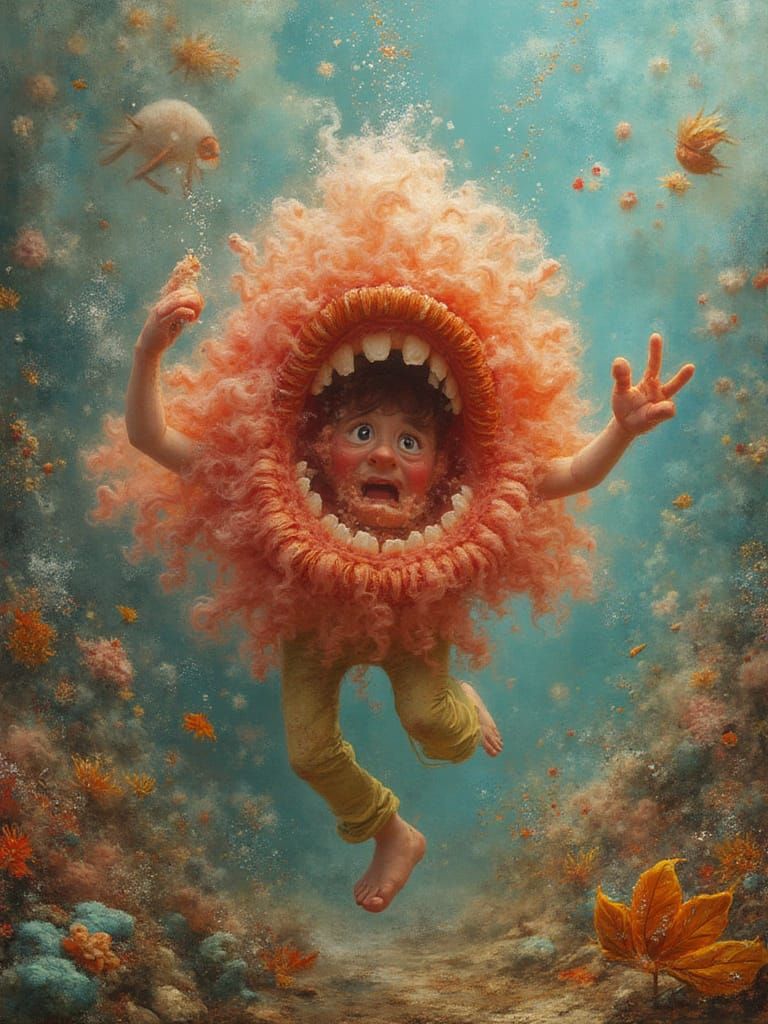 Tumbling Through the Gyre of Gyzmo Passed the Inflatable App...