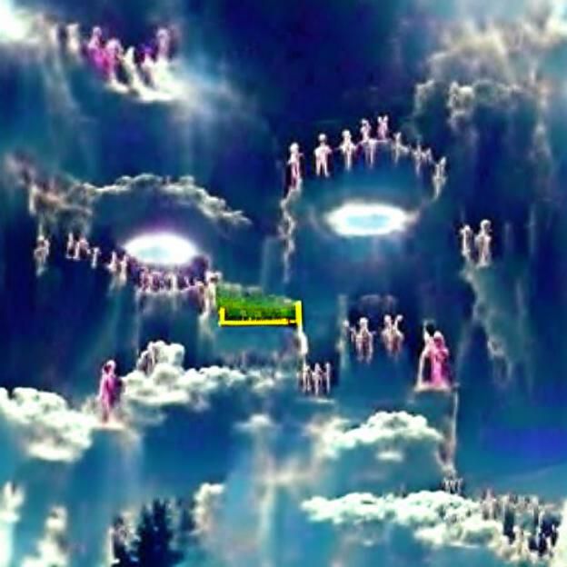 Heavenly Portal to a Golden Paradise