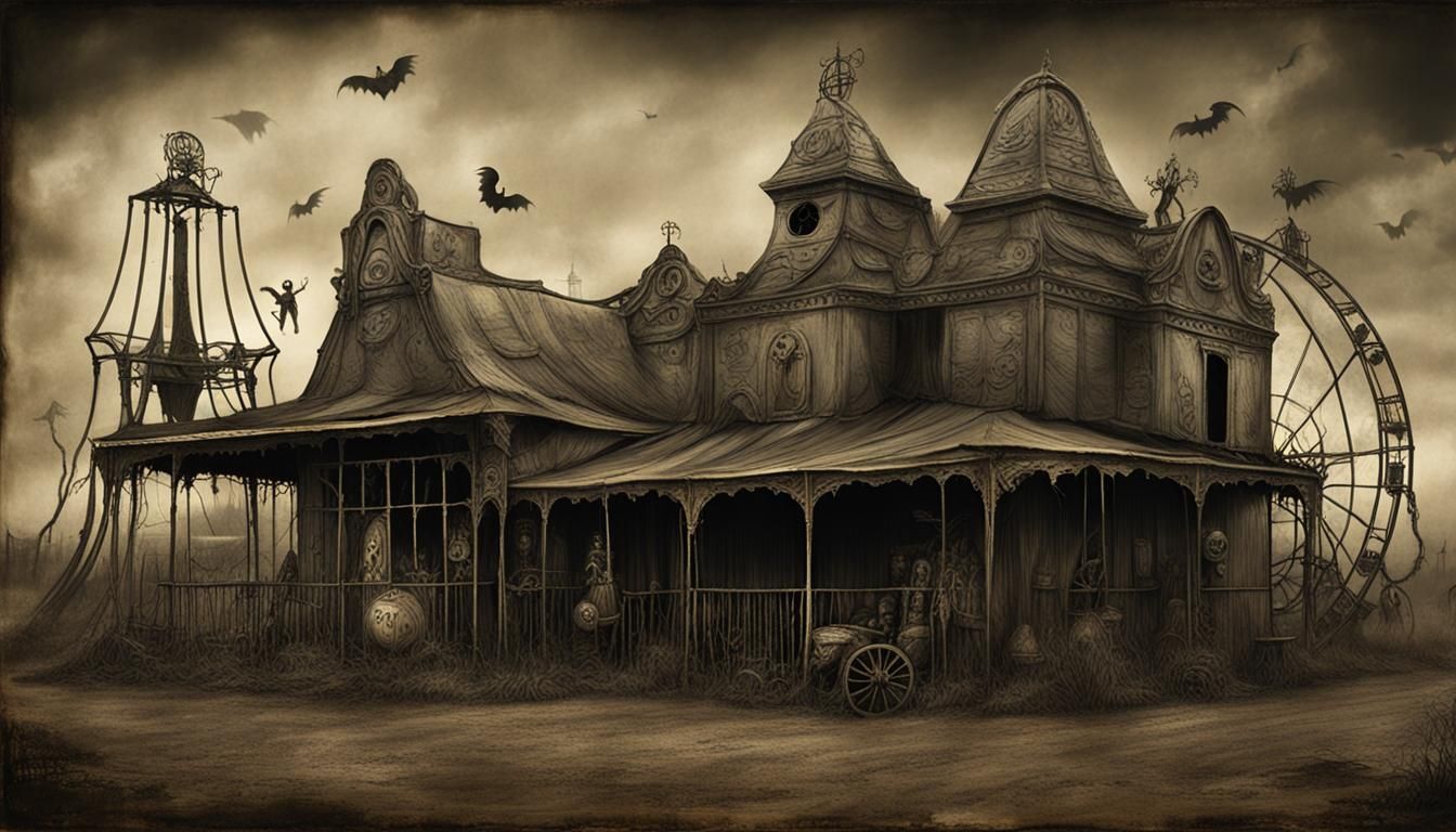 Sinister Carnival: Ray Bradbury Meets Giger and Burton