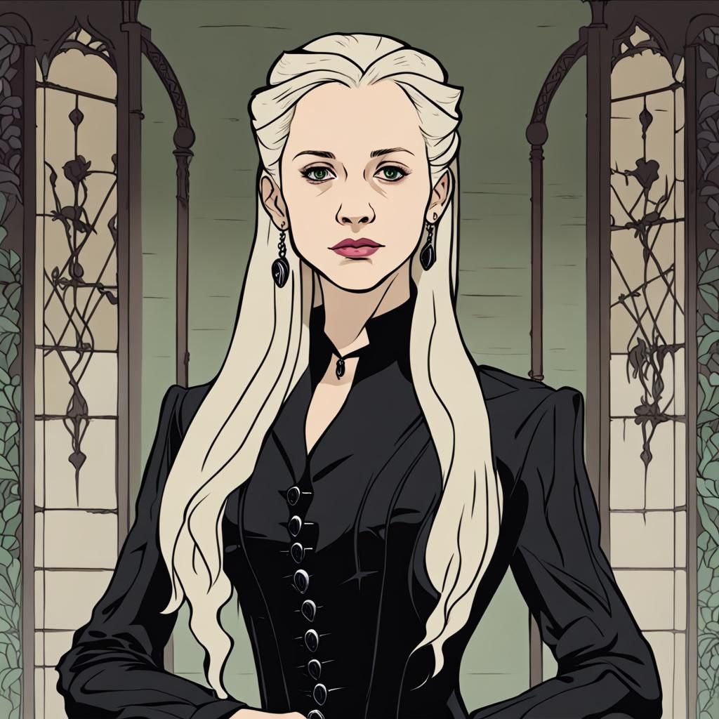 Narcissa Malfoy AI Generated Image