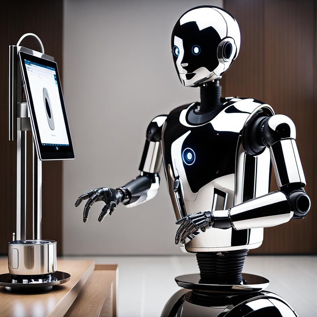 Sophisticated Robot Butler Ready to Assist