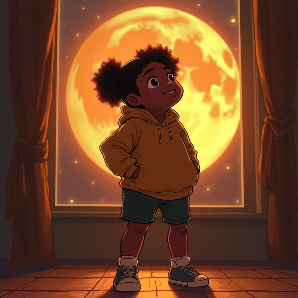 Surreal Disney-Inspired Goddess in Golden Light