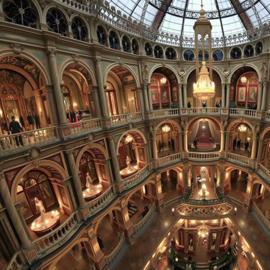 AI Generated Image of Opulence