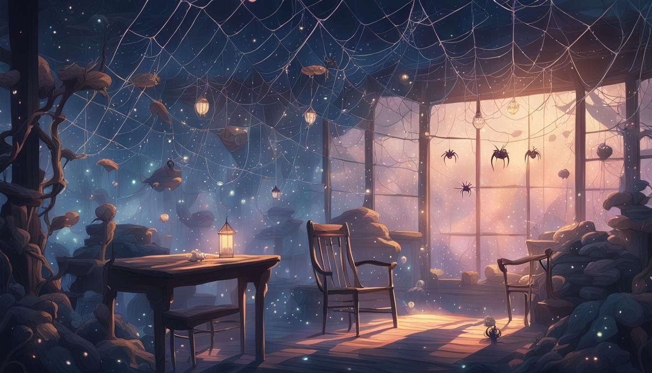 Cute Halloween Stickers in Anime Style, PNG