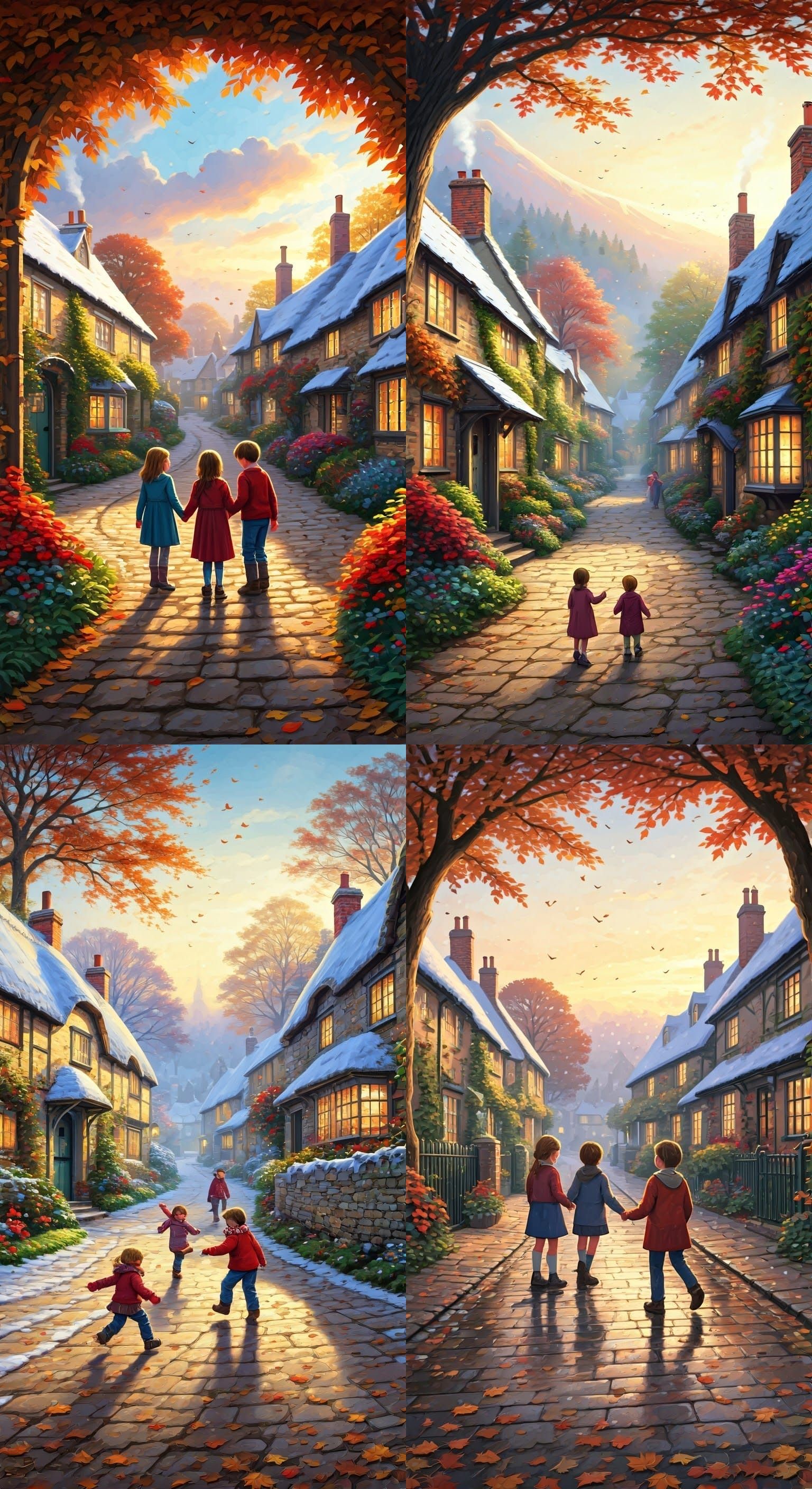 Autumn and Winter Weather in UK, Ethereal Fantasy