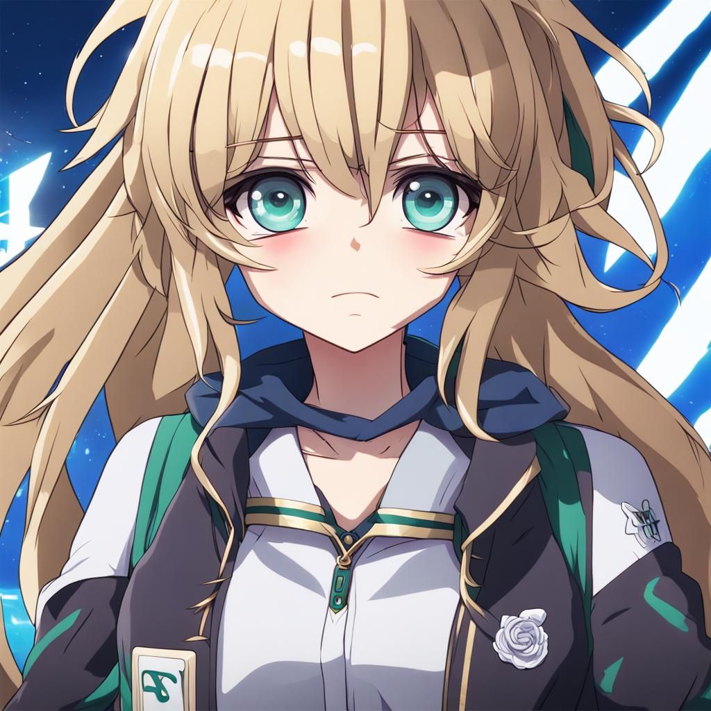 Anime Character in Key Visual Style