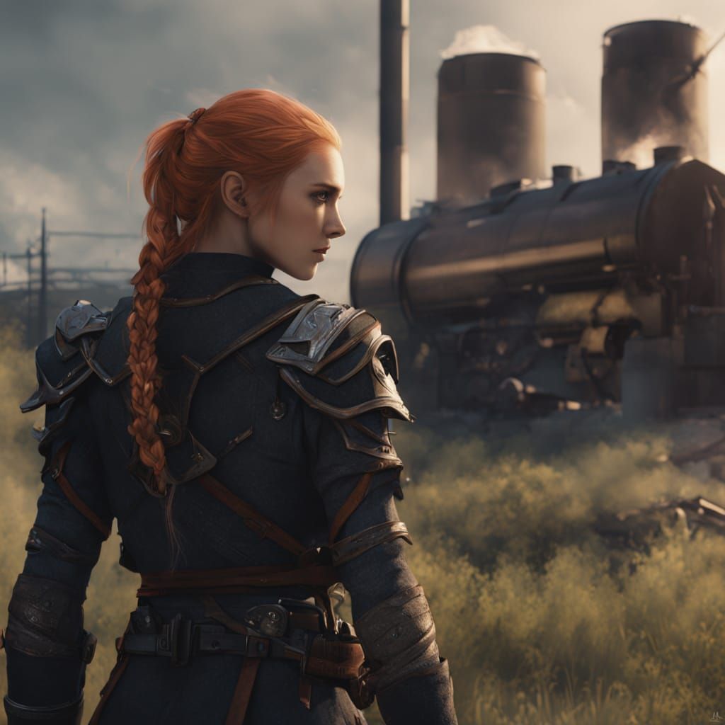 High Elf Rogue in Fantasy Concept Art