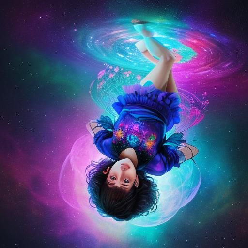 Surreal Upside-Down Roses in Visionary Style