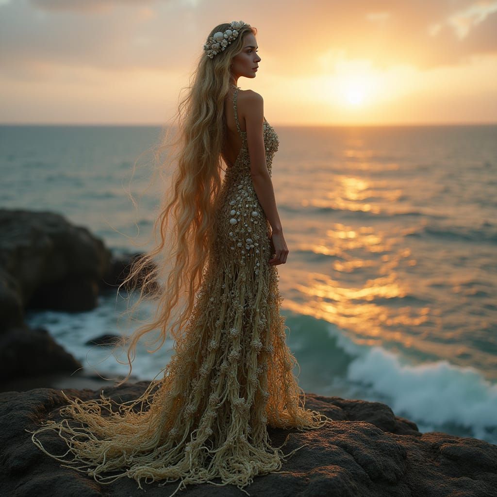 Golden Goddess of the Sunset Coast