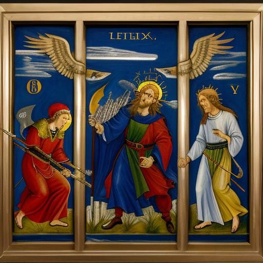 Hedgehog, Mezuzah, and Lightning Strike: Expressionist Art