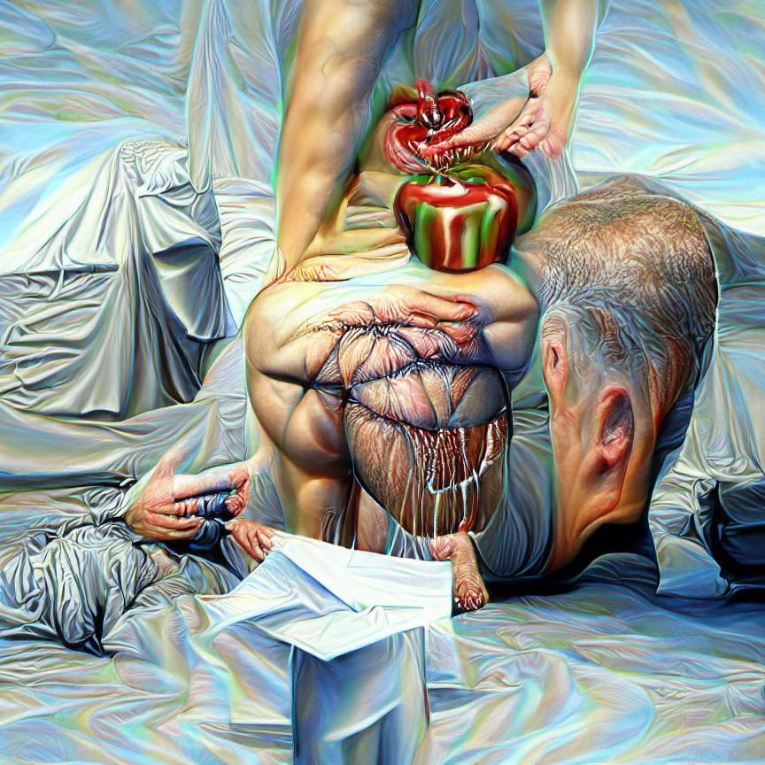 Gnostic Turpitude in Hyperrealism Style