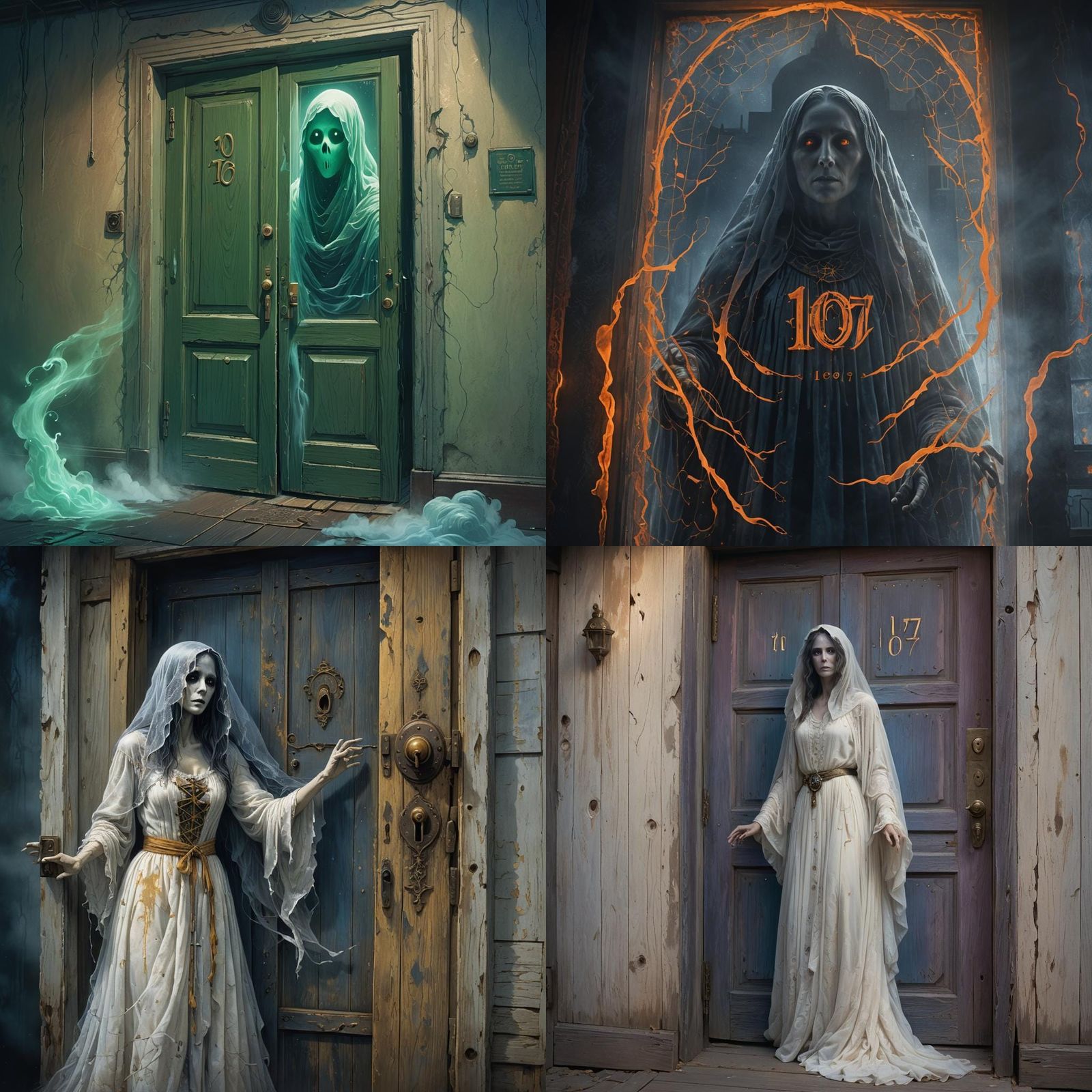 Ethereal Ghost Emerges From Room 107