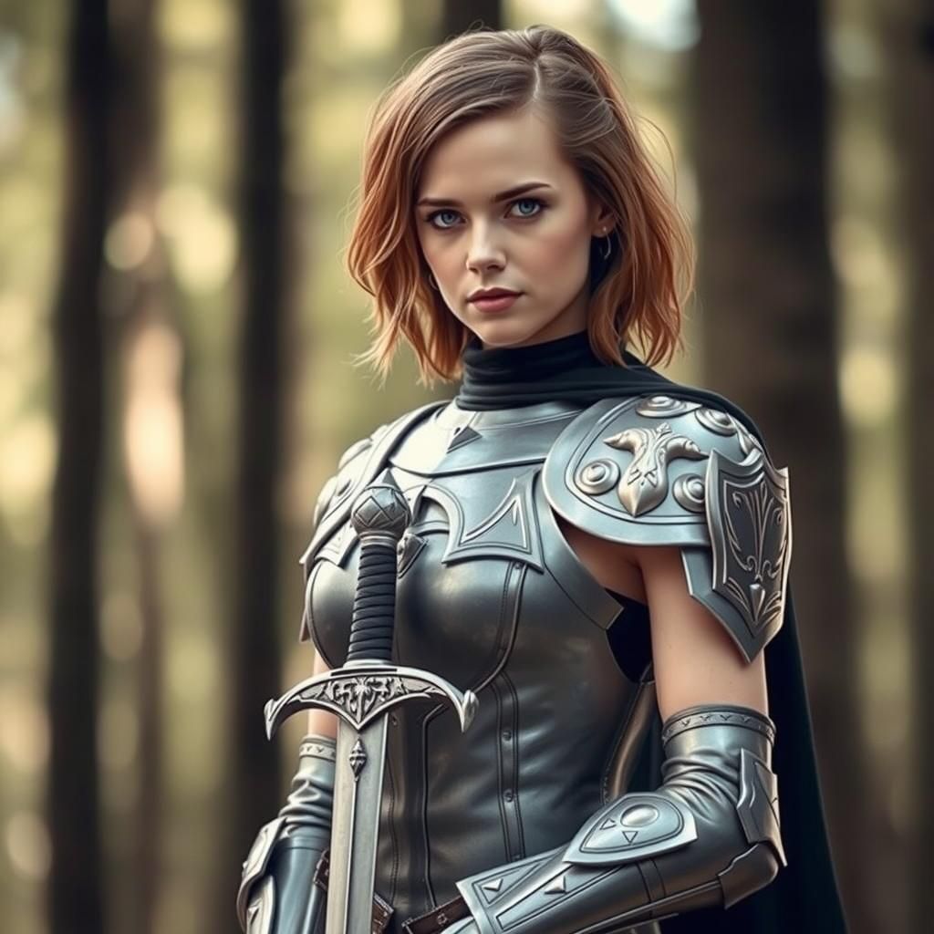 Emma Watson as an Elf in Elven Armor