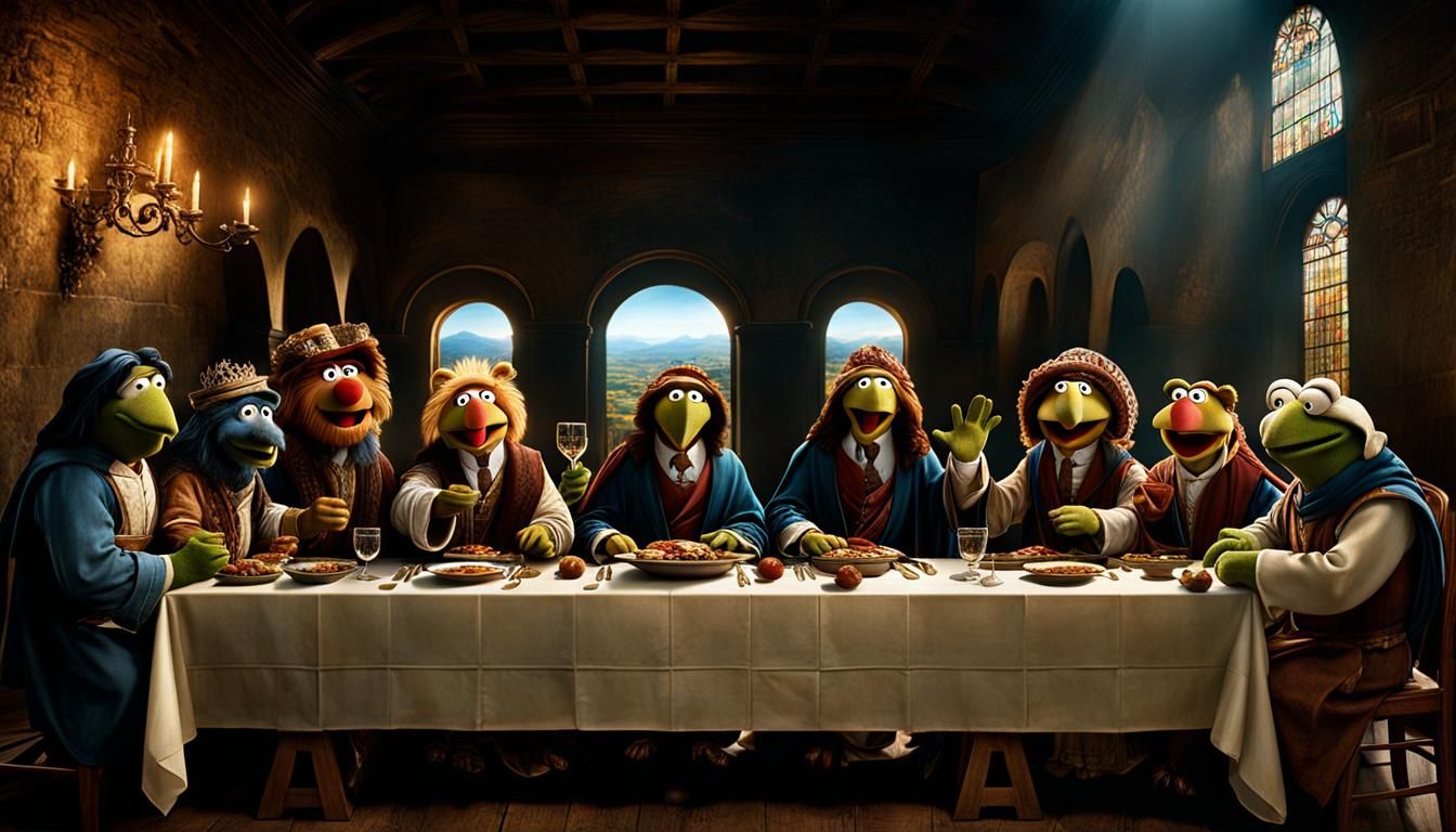 My Last Supper with Muppets
