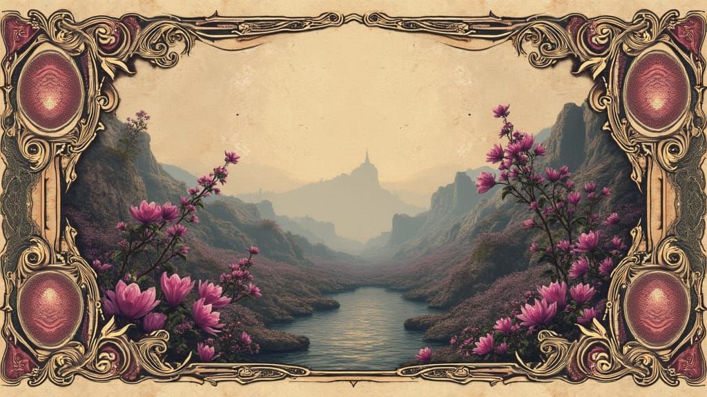 Luxurious Marvel Banknote in Intricate Guilloche Frame