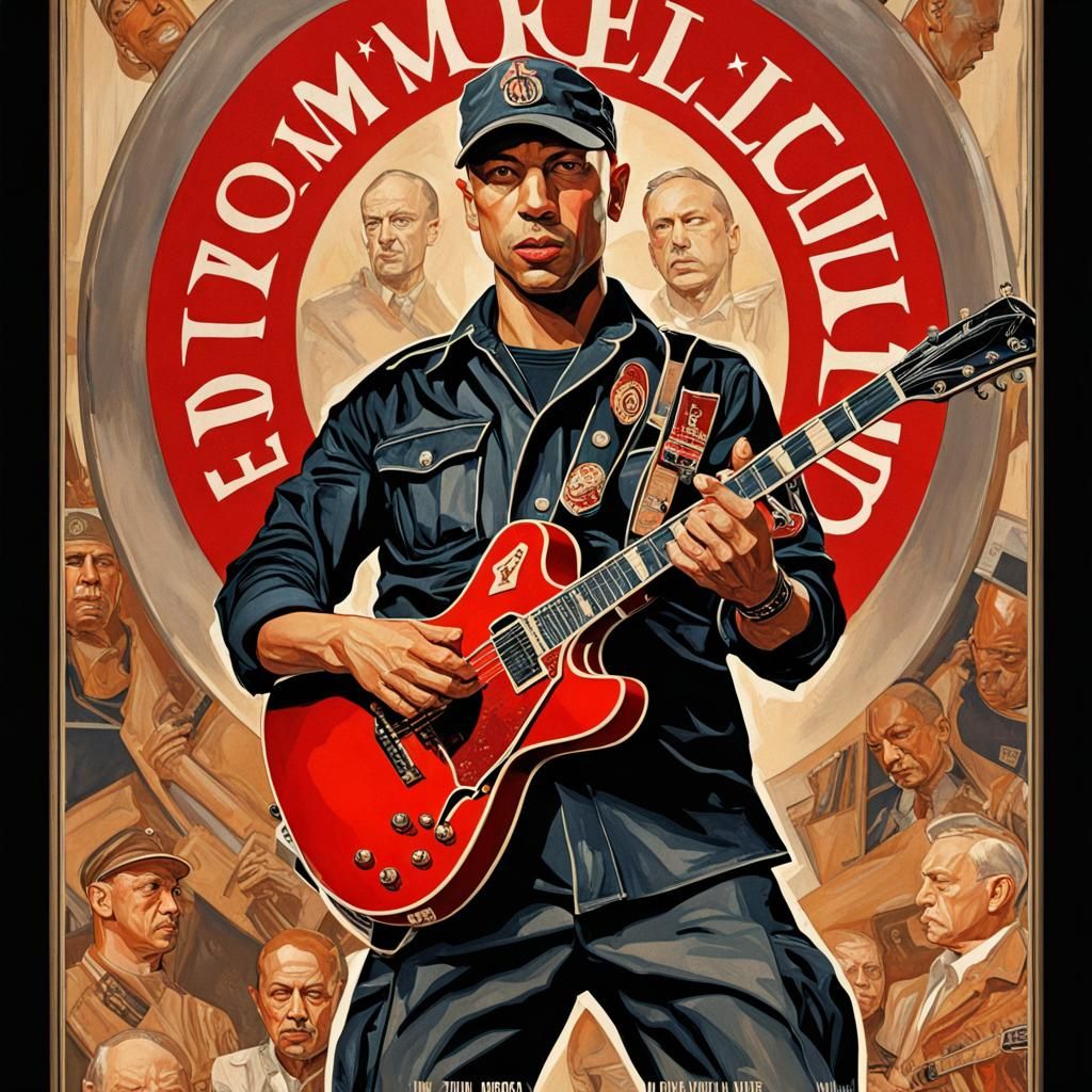 WALL POSTER TOM MORELLO