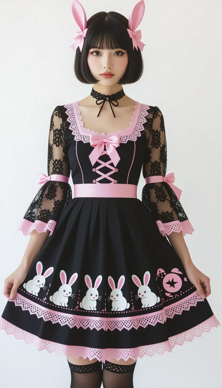 Thai Woman in Kawaii Fashion: Anime Style