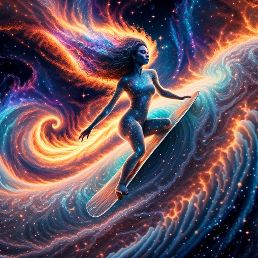 Cosmic Surfer