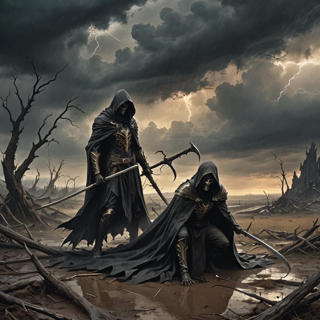 (Death from above, make their enemy kneel)