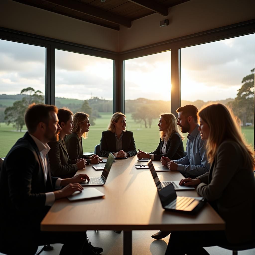 Modern Workspace in Rural Waikato, New Zealand